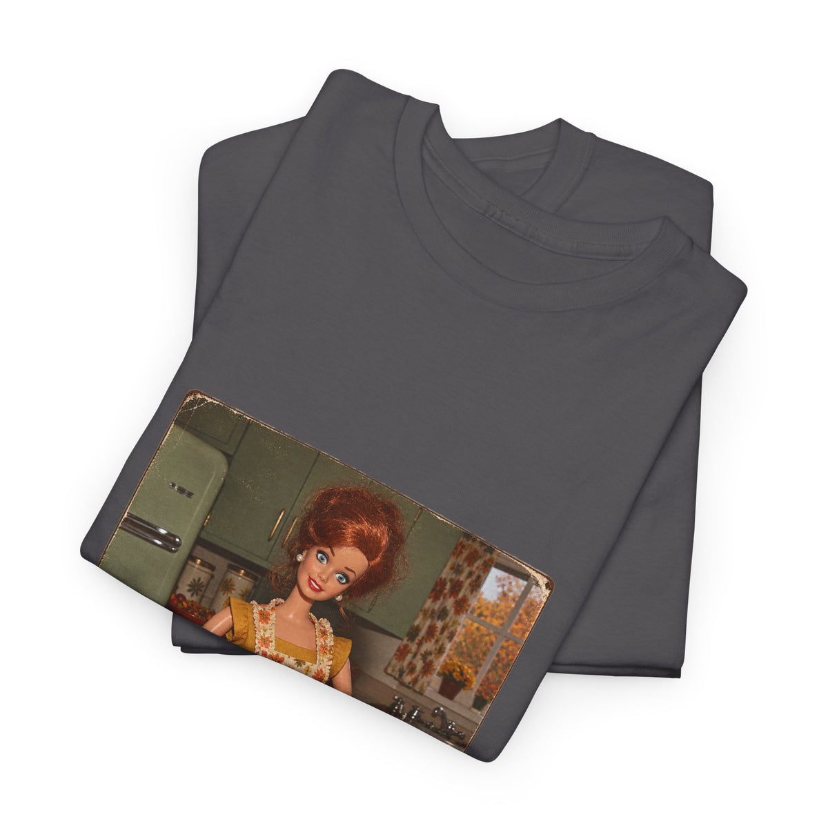 I Misunderstood the Assignment Funny Thanksgiving Tee Retro Doll Tiny Turkey Sarcastic Shirt