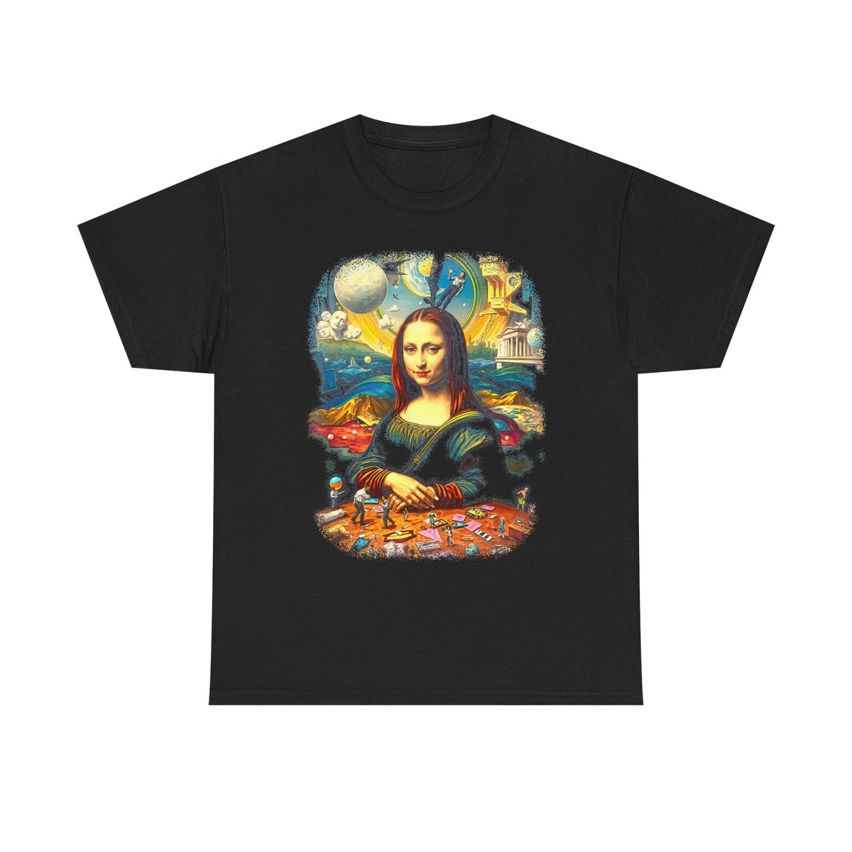 Surreal Mona Lisa T-Shirt Pop Art Graphic Tee