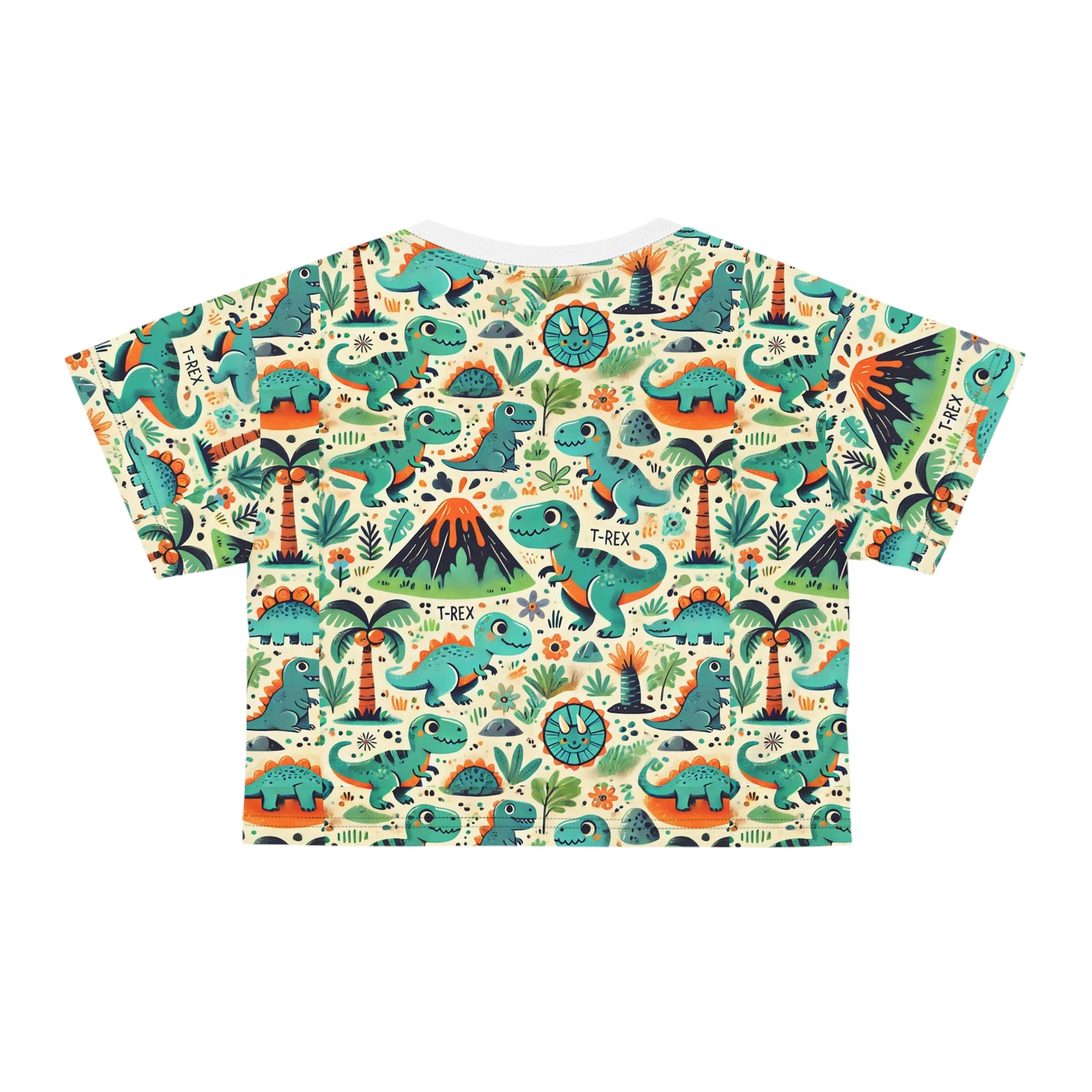 Dinosaur Crop Tee