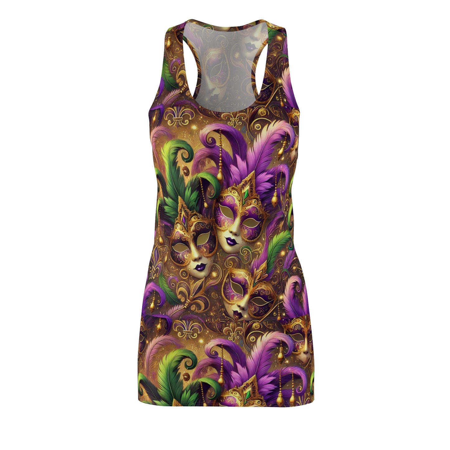 Women's Cut & Sew Racerback Dress (AOP)