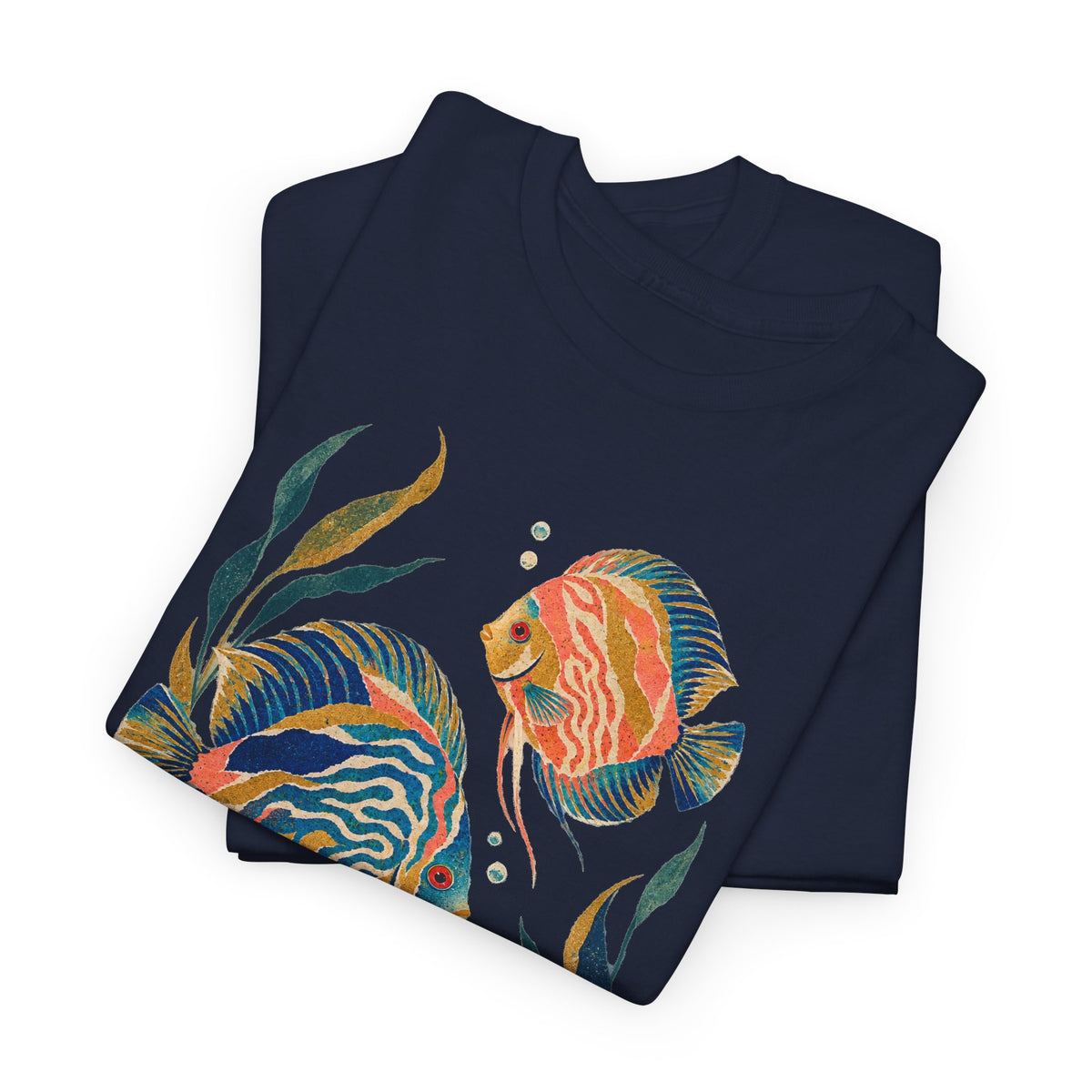 Discus Fish Trio Tee Colorful Tropical Aquarium Fish Aquascape Fishkeeping Shirt