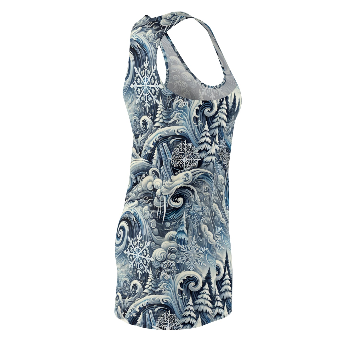 Racerback Dress - Polar Vortex Design