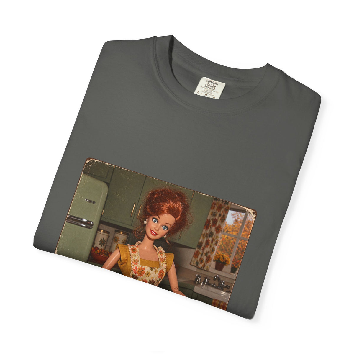 I Misunderstood the Assignment Funny Thanksgiving Tee Retro Doll Tiny Turkey Sarcastic Shirt