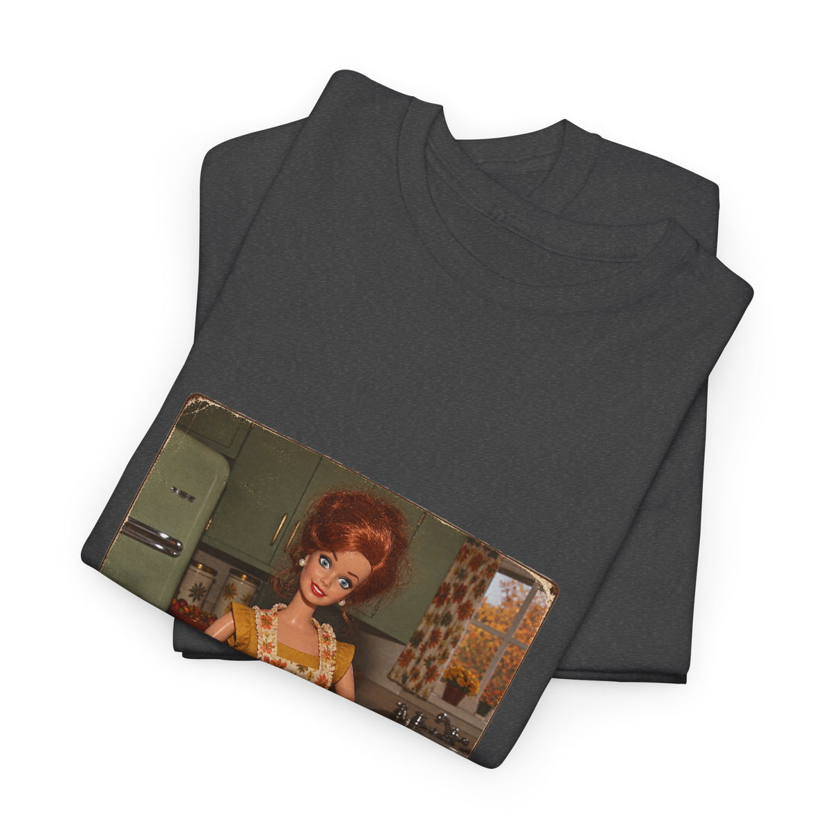 I Misunderstood the Assignment Funny Thanksgiving Tee Retro Doll Tiny Turkey Sarcastic Shirt