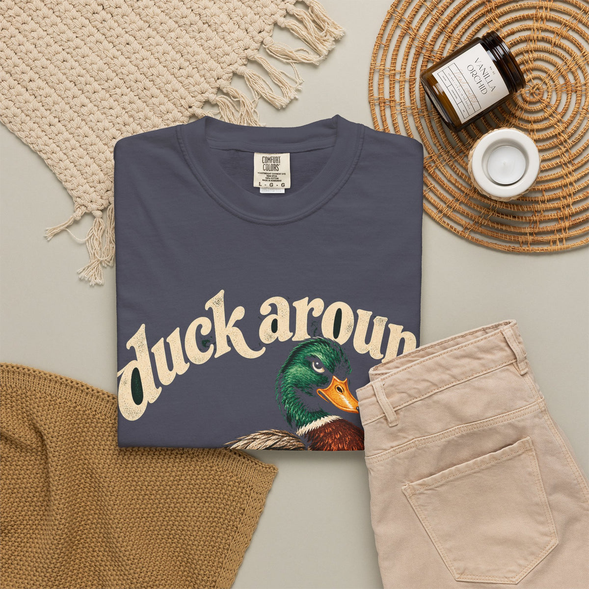 Duck Around and Find Out Tee Funny Mallard Duck FAFO Pun Shirt