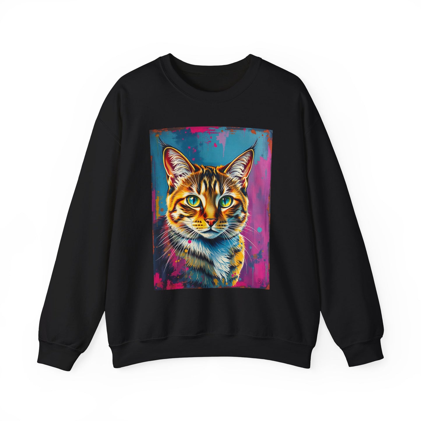 Cat Painting Sweatshirt