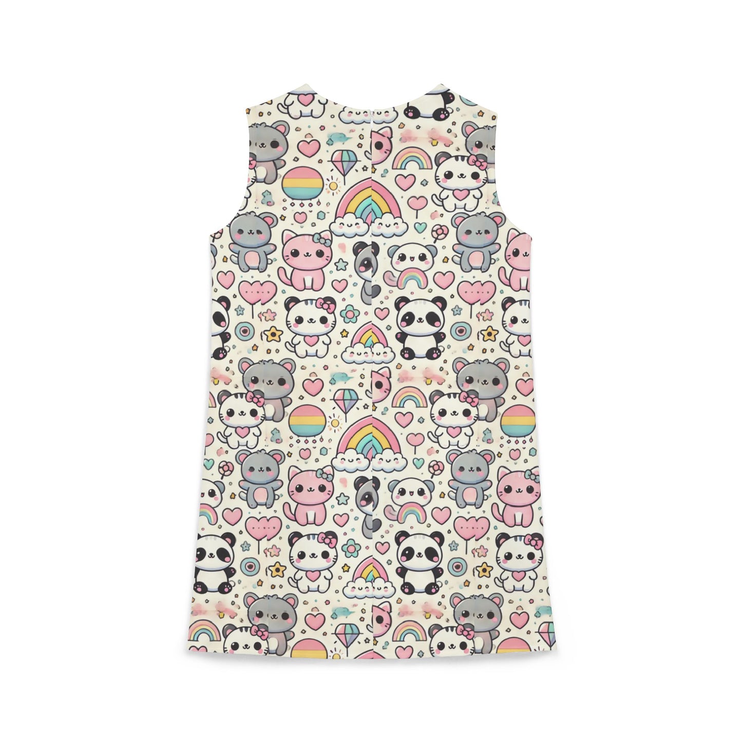 A-line Sleeveless Dress (AOP)