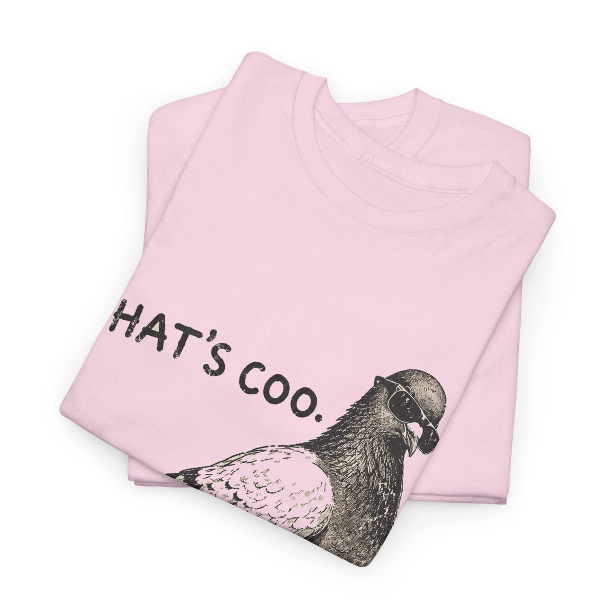 Thats Coo Pigeon T-Shirt Funny Bird Pun Sketch