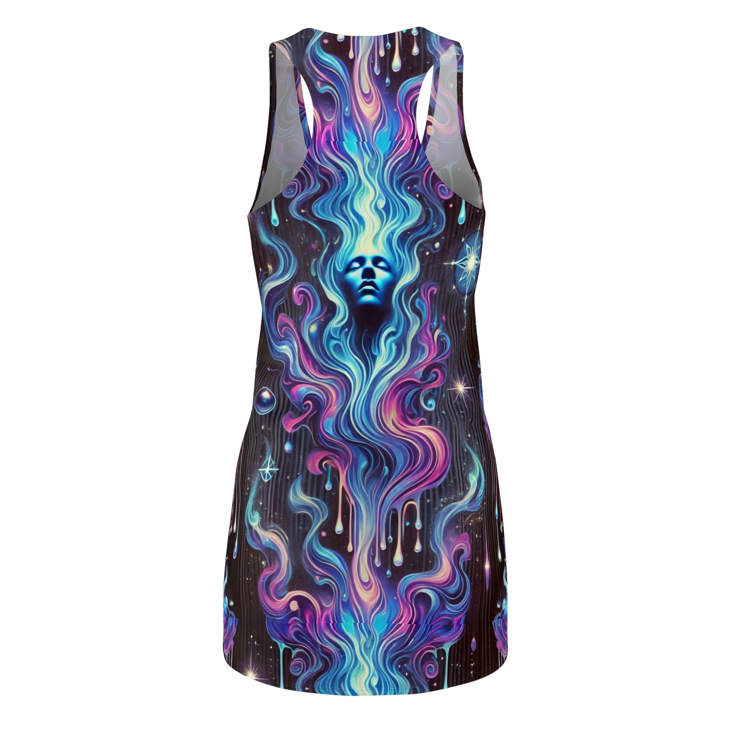 Women's Cut & Sew Racerback Dress (AOP)