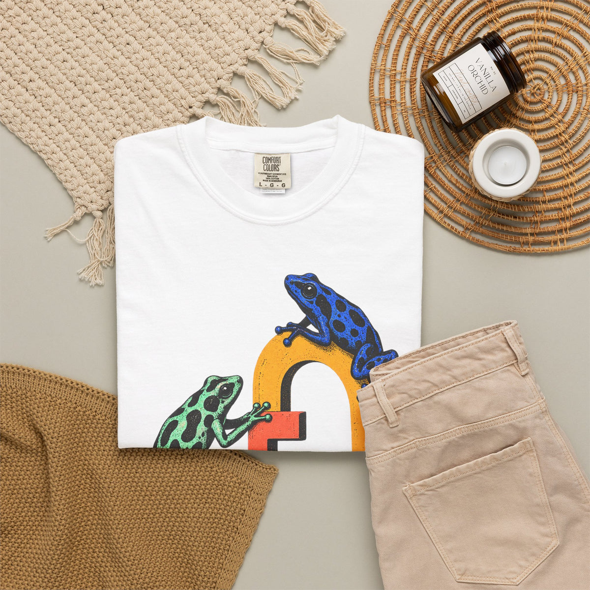 Poison Dart Frogs Stairs Checkered Dome Tee Geometric Arch Frog Wildlife Shirt