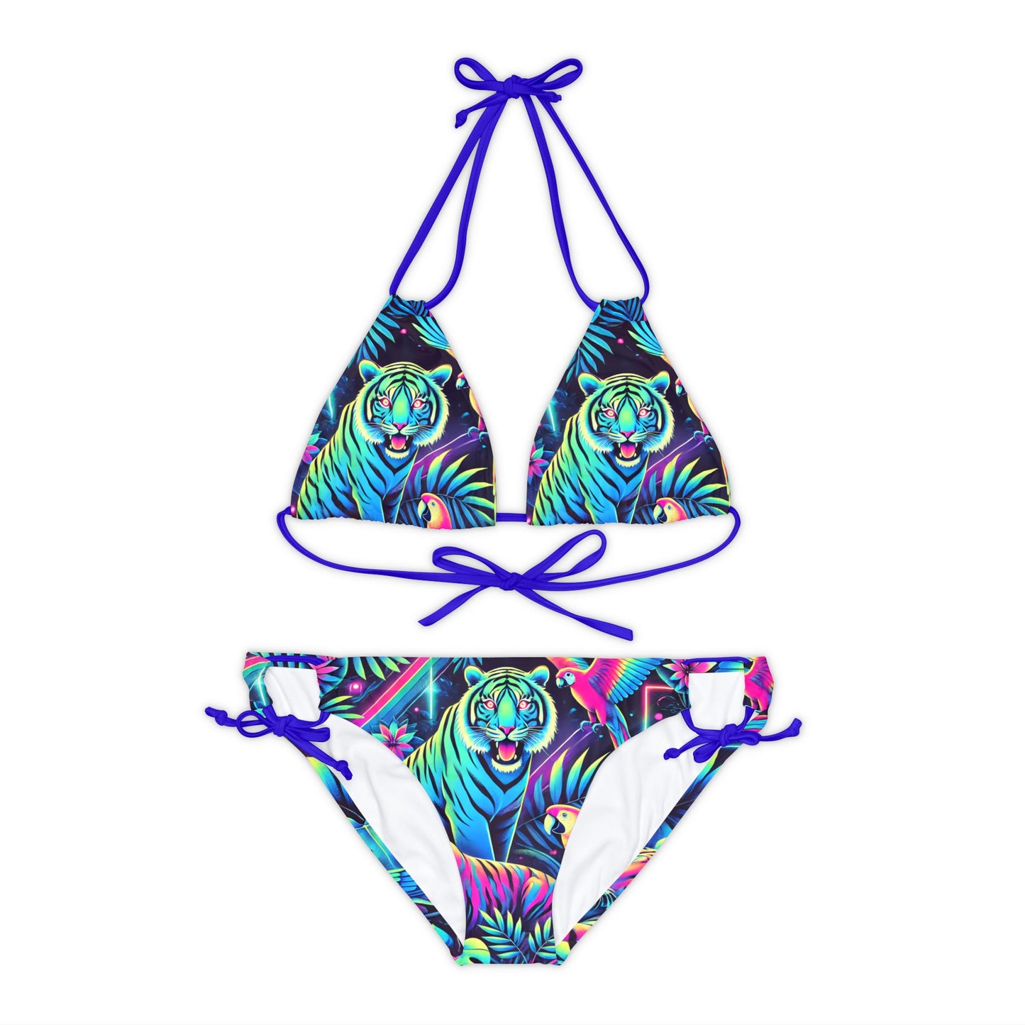 Strappy Bikini Set (AOP)