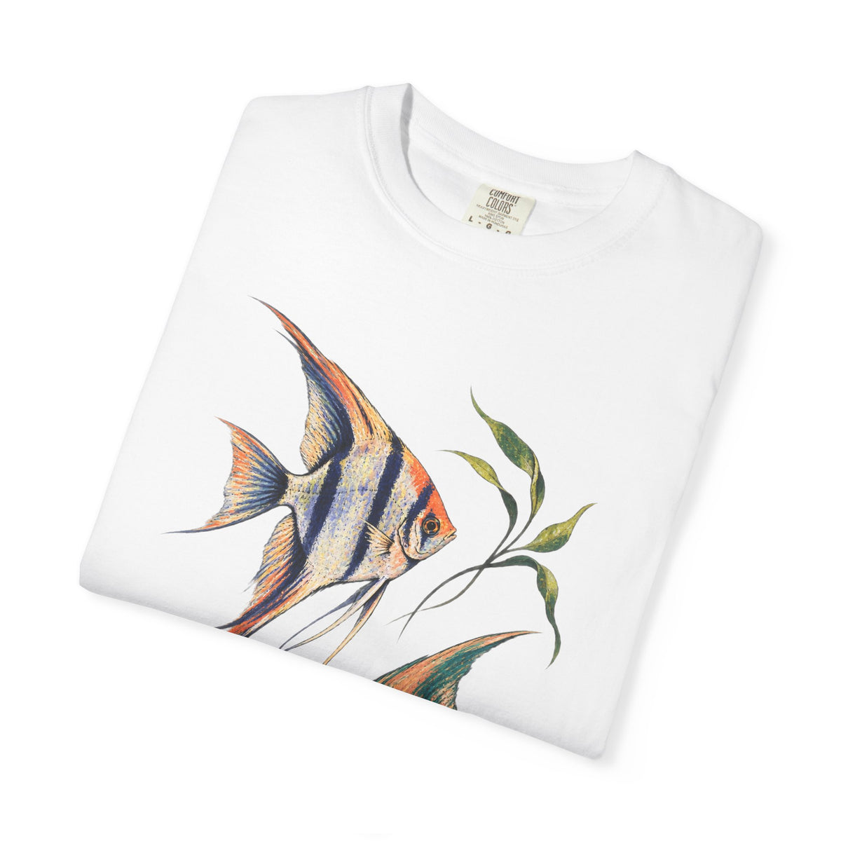 Angelfish Pair Tee Freshwater Angelfish Tropical Aquarium Fishkeeping Shirt