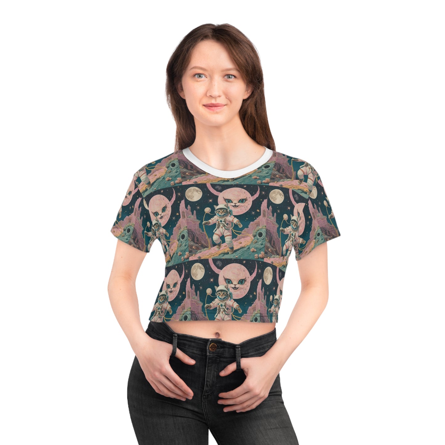 Crop Tee (AOP)