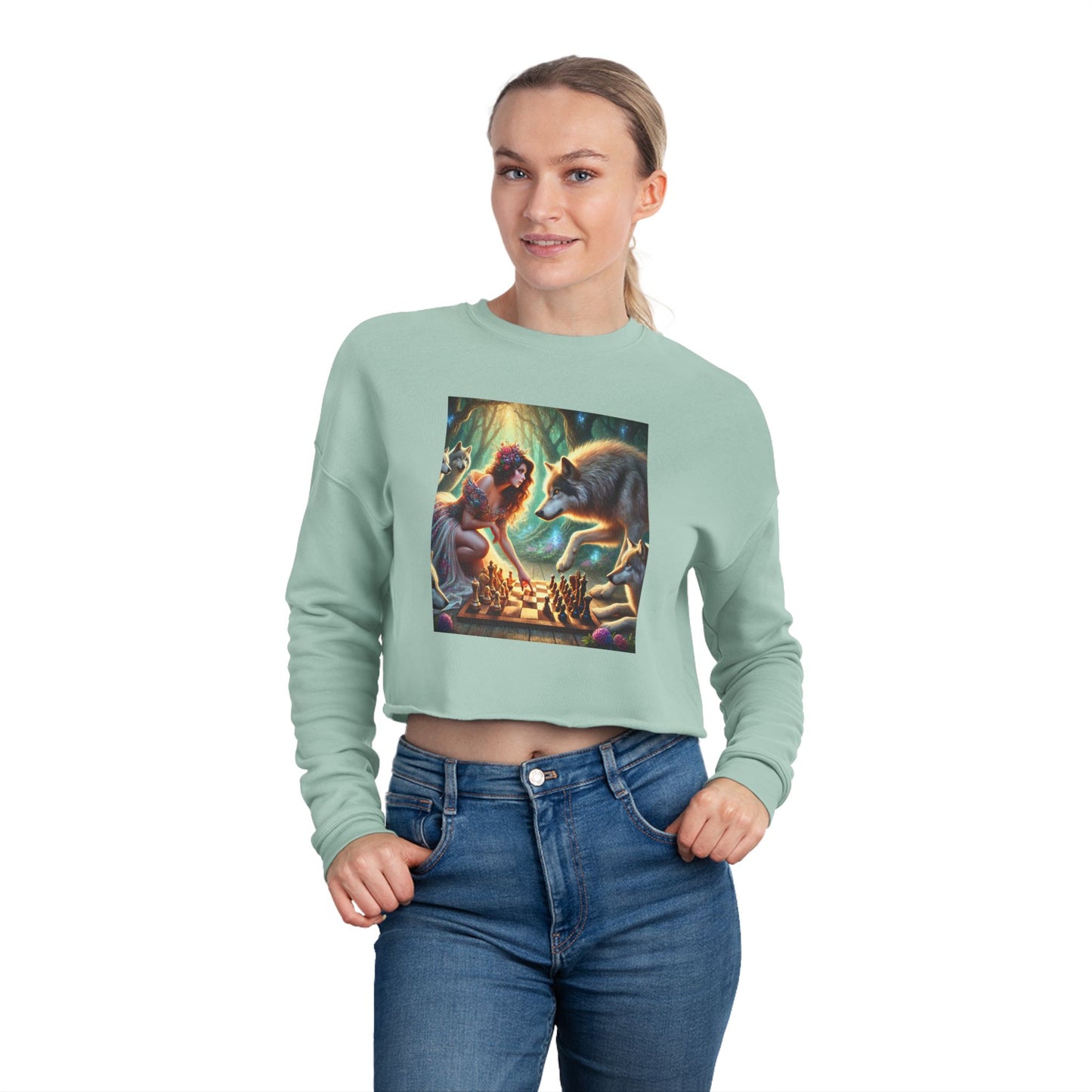 Women's Cropped Sweatshirt