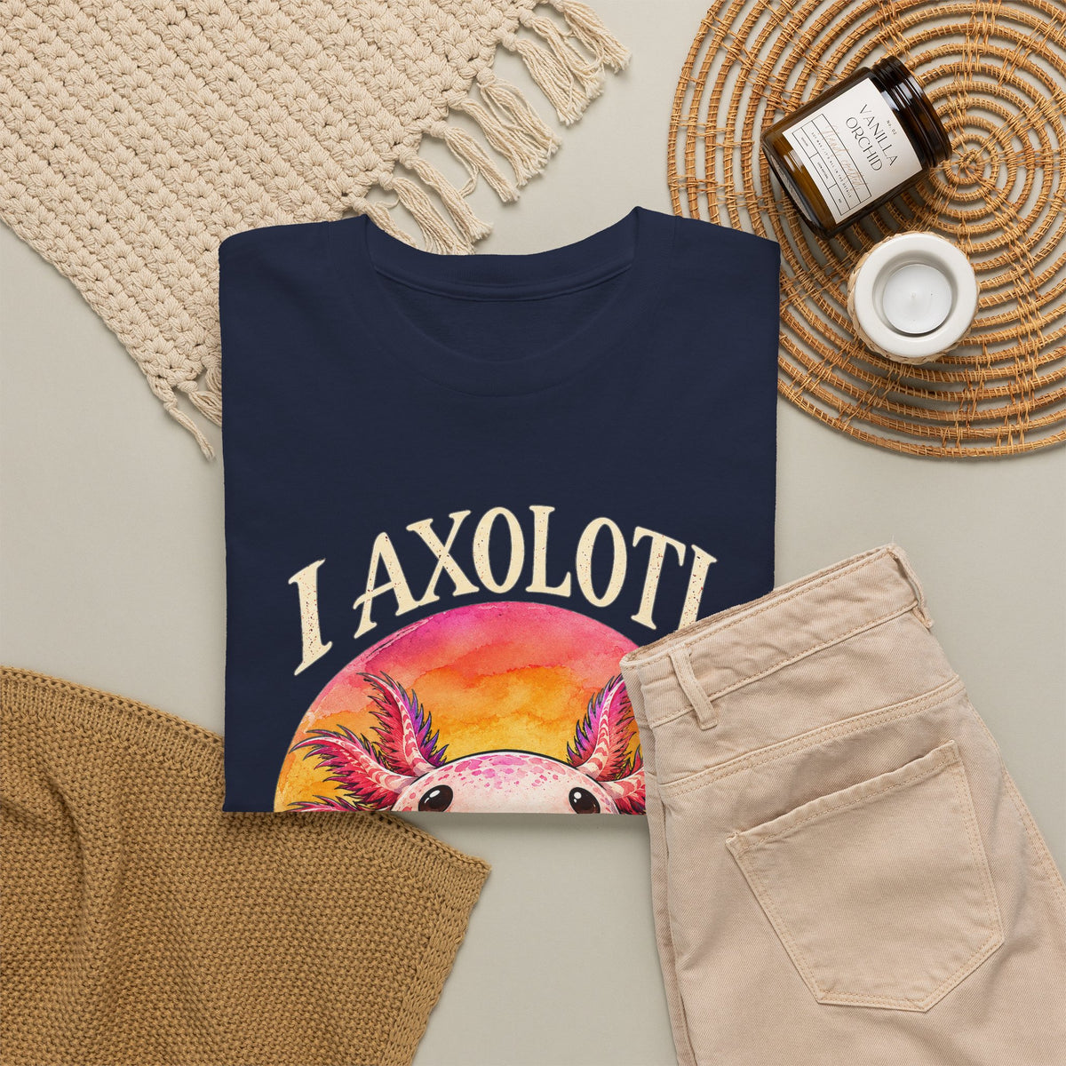 I Axolotl Questions T-Shirt Funny Axolotl Pun Peeking Amphibian Tee