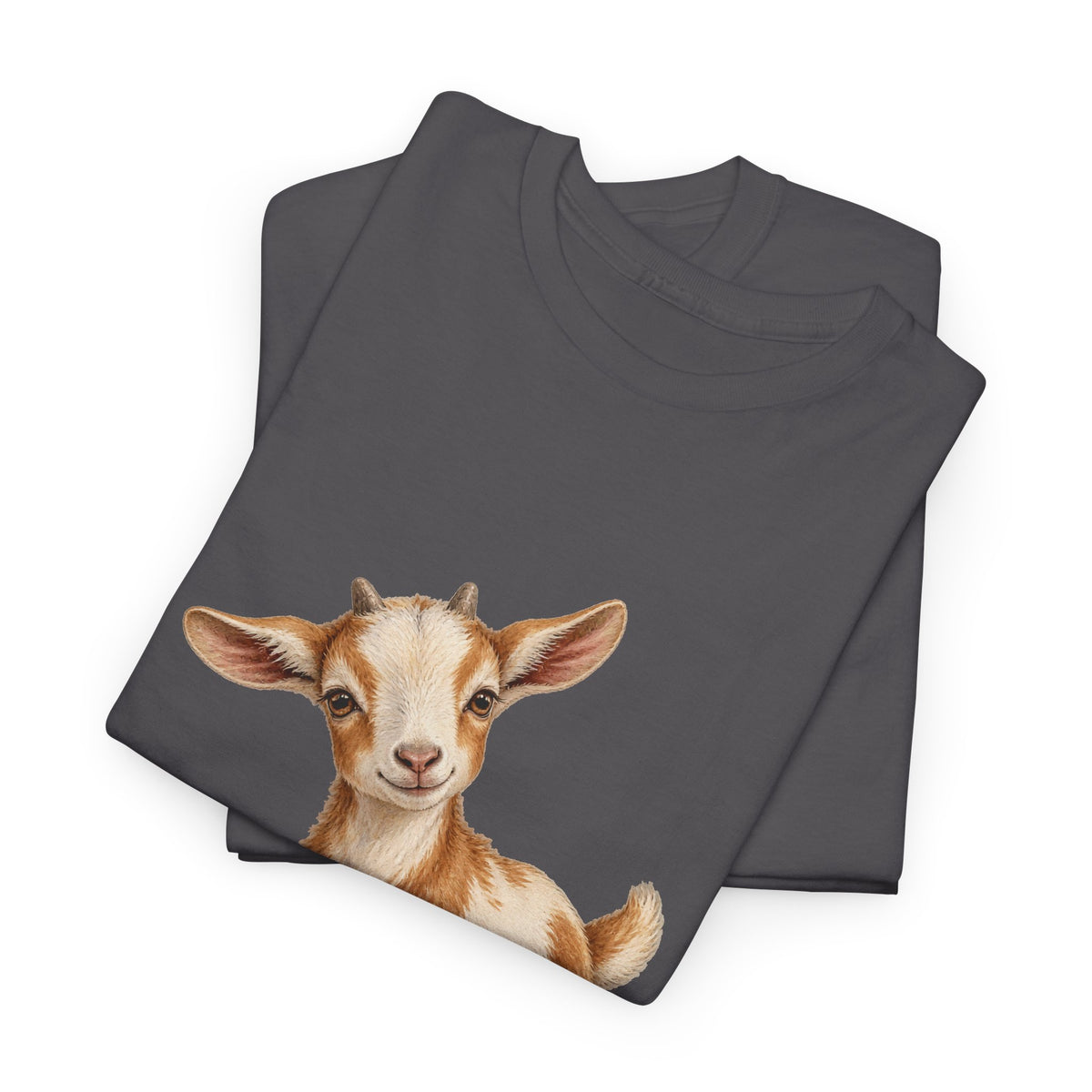 Spotted Baby Goat Daisies Tee Cute Kid Goat Daisy Flowers Farm Animal Shirt