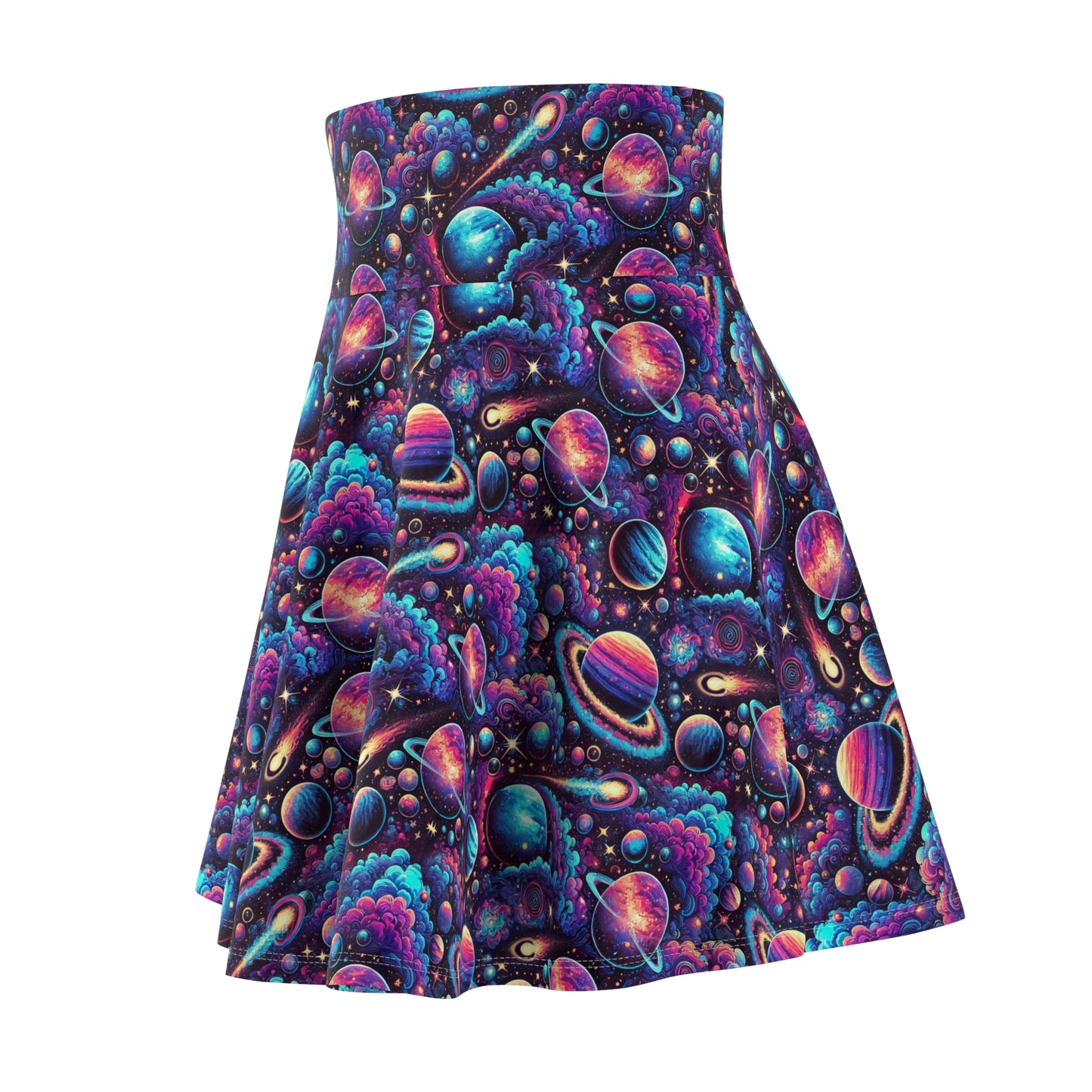 Space Women's Skater Skirt (AOP)