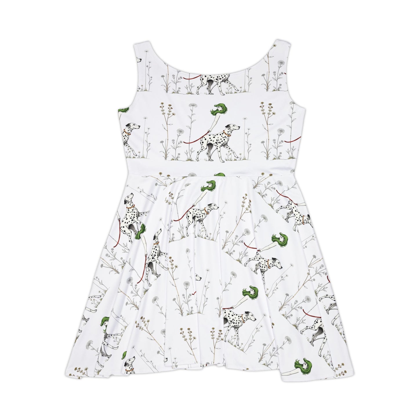 Dalmatian Skater Dress (AOP)