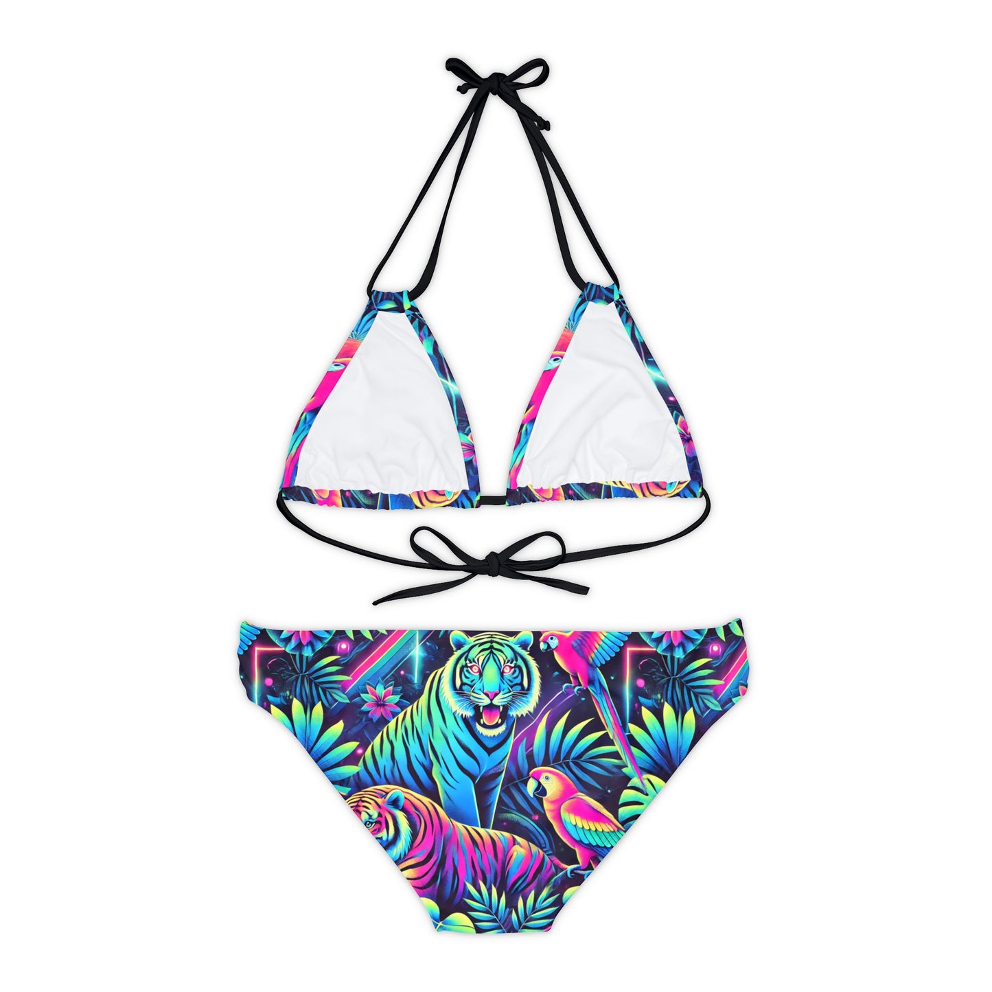 Strappy Bikini Set (AOP)