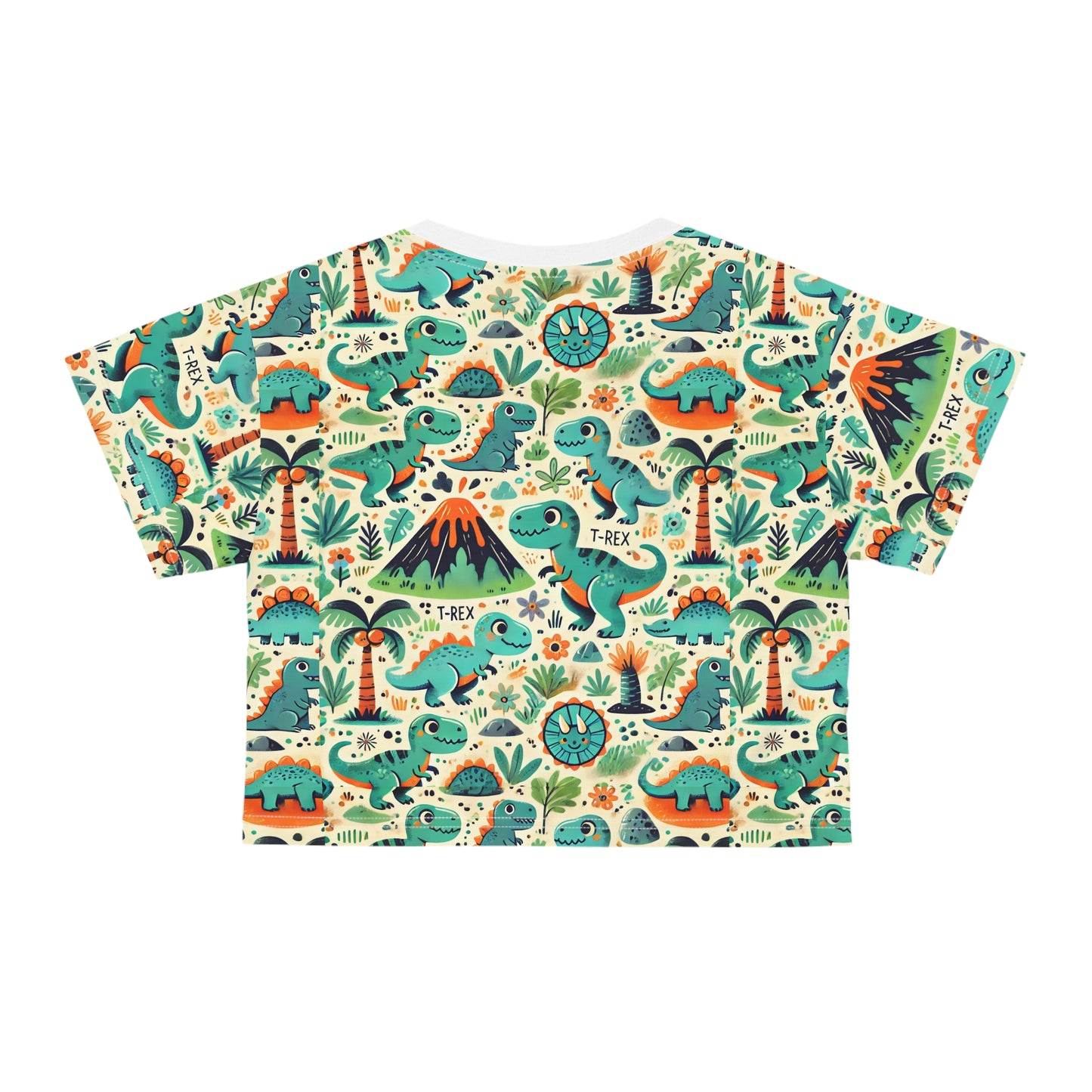 Dinosaur Crop Tee