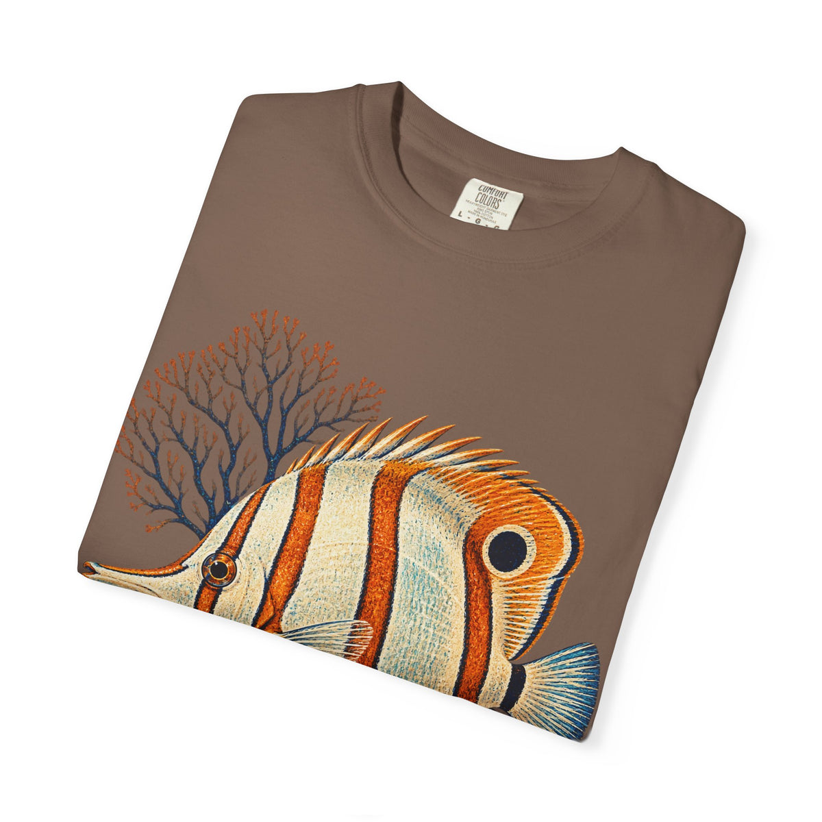 Copperband Butterflyfish Reef Tee Coral Reef Saltwater Aquarium Tropical Fish Shirt