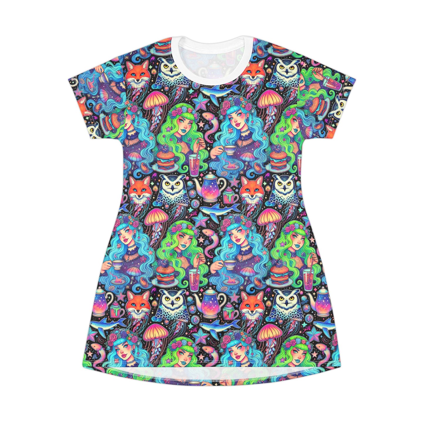 T-Shirt Dress (AOP)