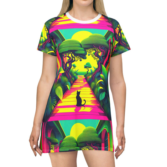 T-Shirt Dress (AOP)