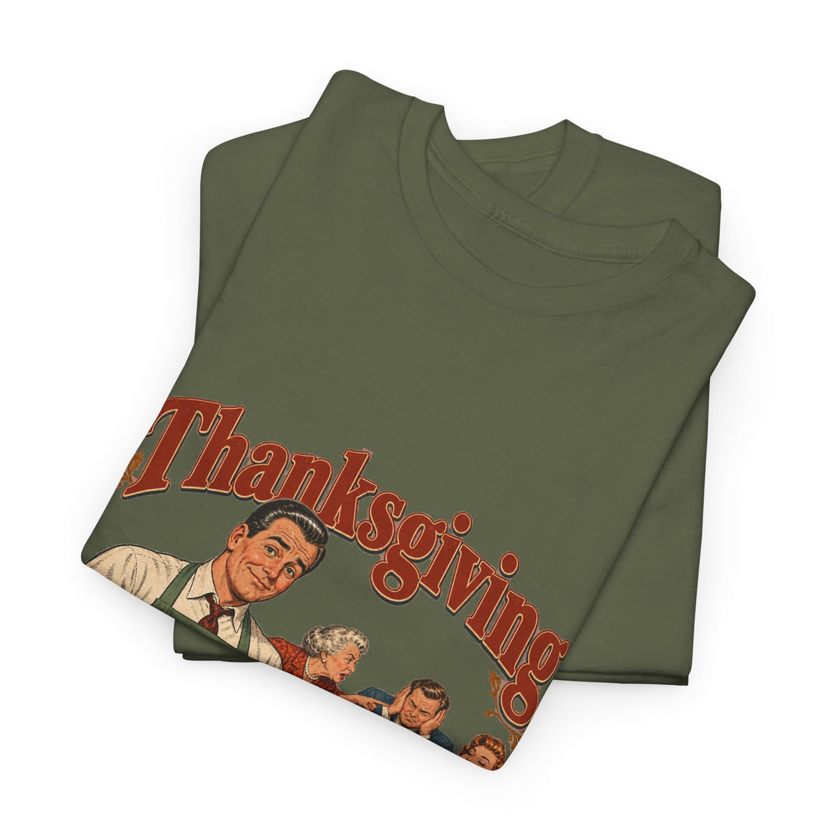 Thanksgiving Family Dysfunction Since 1863 Funny Tee Retro Dad Turkey Vintage Holiday Dinner Shirt