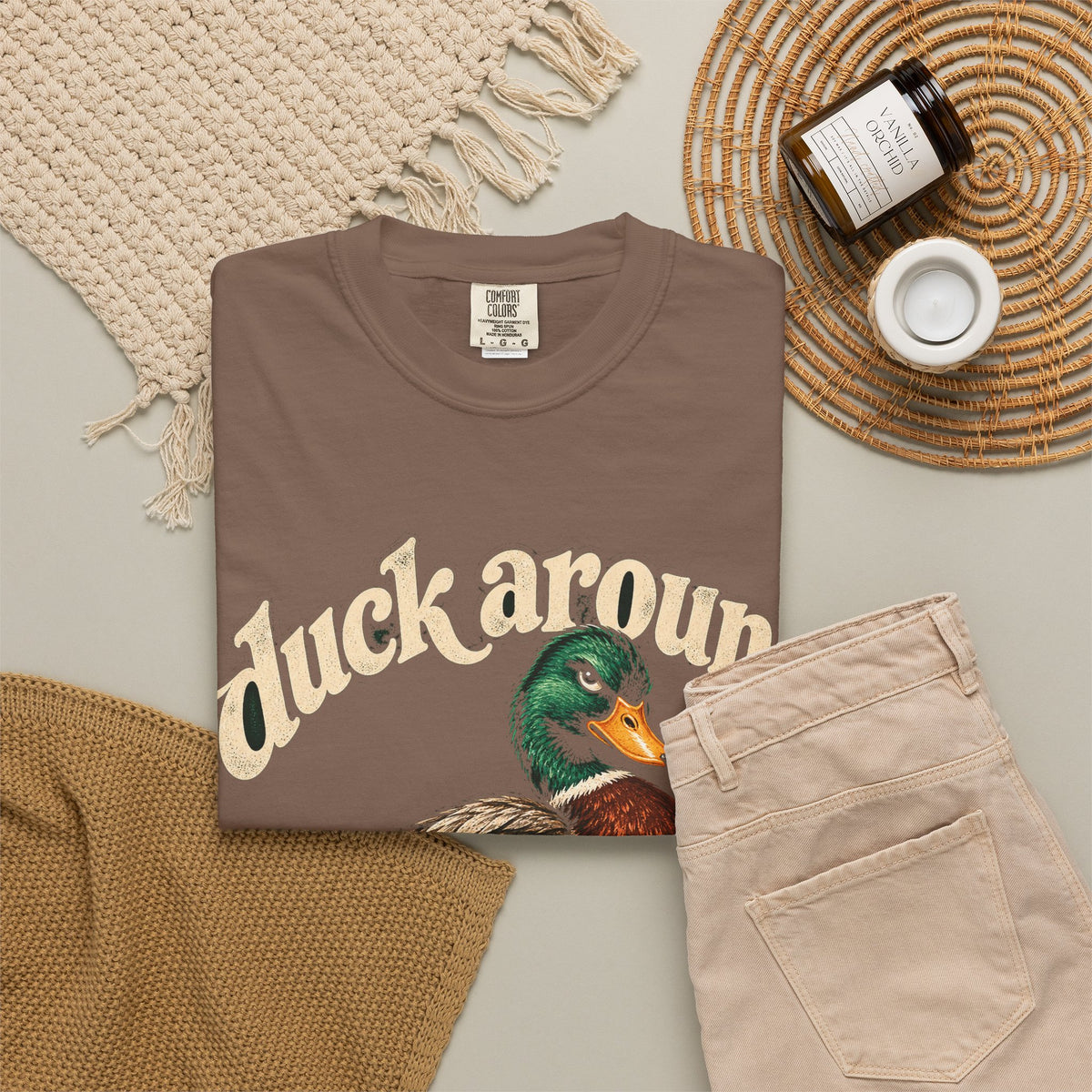 Duck Around and Find Out Tee Funny Mallard Duck FAFO Pun Shirt
