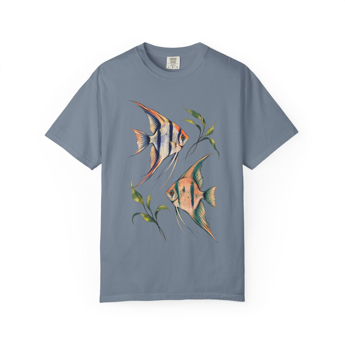Angelfish Pair Tee Freshwater Angelfish Tropical Aquarium Fishkeeping Shirt