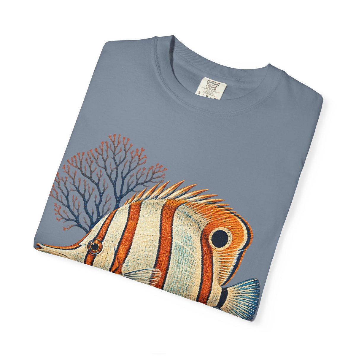 Copperband Butterflyfish Reef Tee Coral Reef Saltwater Aquarium Tropical Fish Shirt