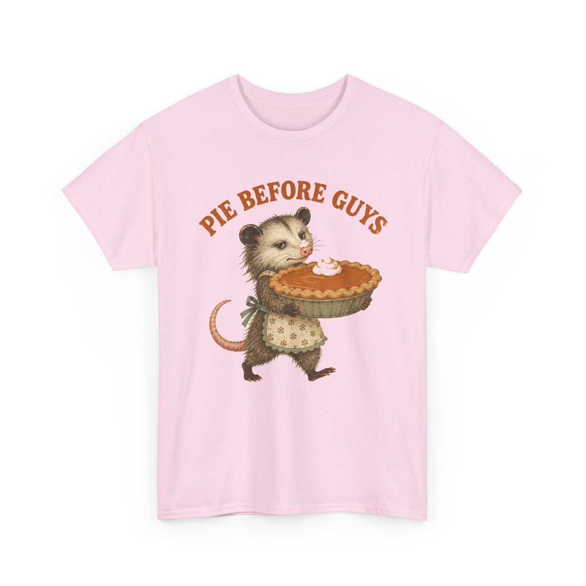 Pie Before Guys Opossum T-Shirt Funny Thanksgiving Possum