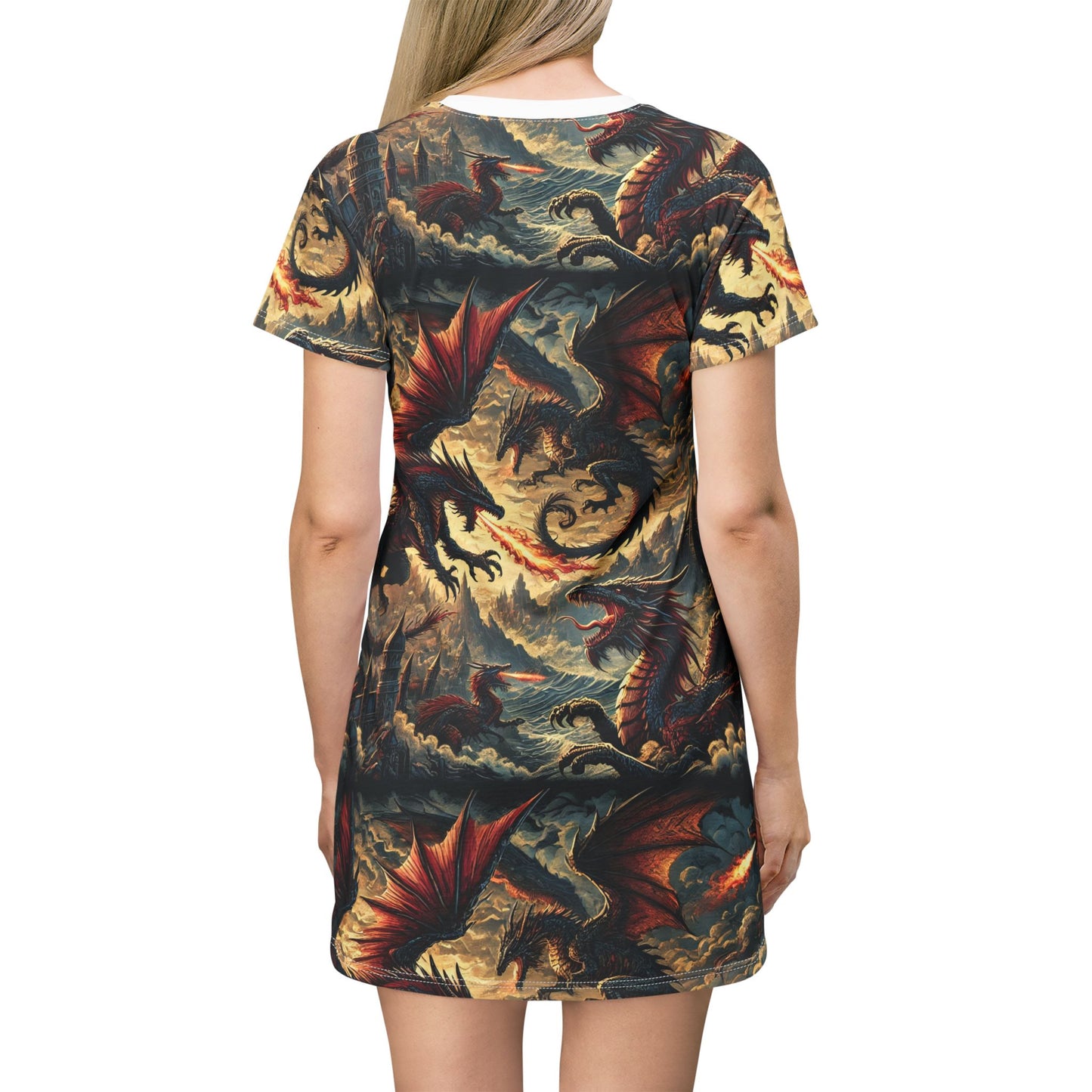 T-Shirt Dress (AOP)