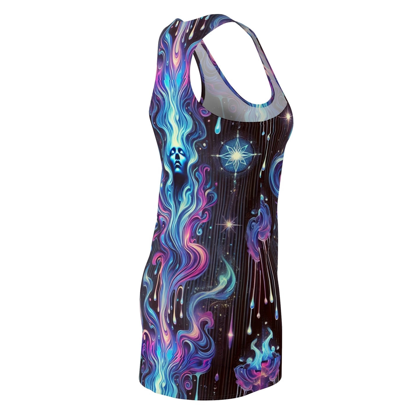 Women's Cut & Sew Racerback Dress (AOP)