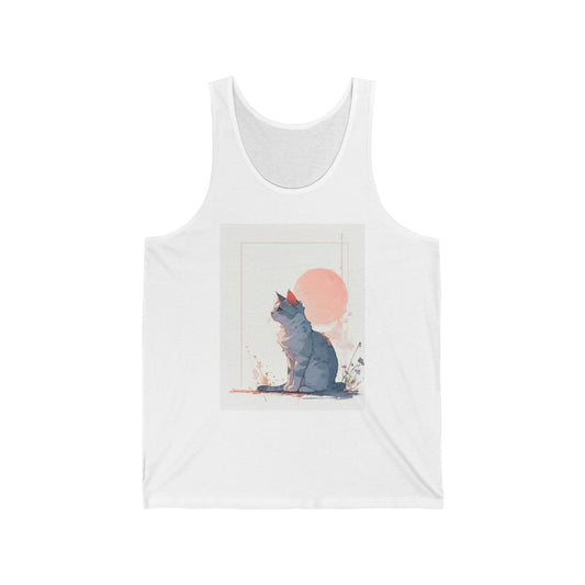 Tank Top - Artsy Cat Design