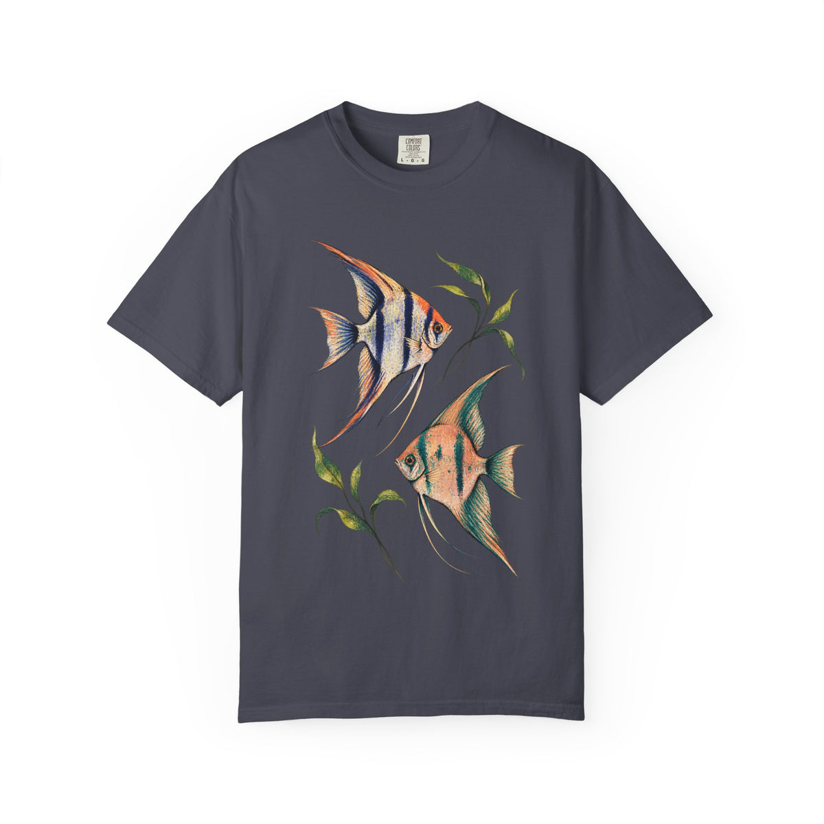 Angelfish Pair Tee Freshwater Angelfish Tropical Aquarium Fishkeeping Shirt