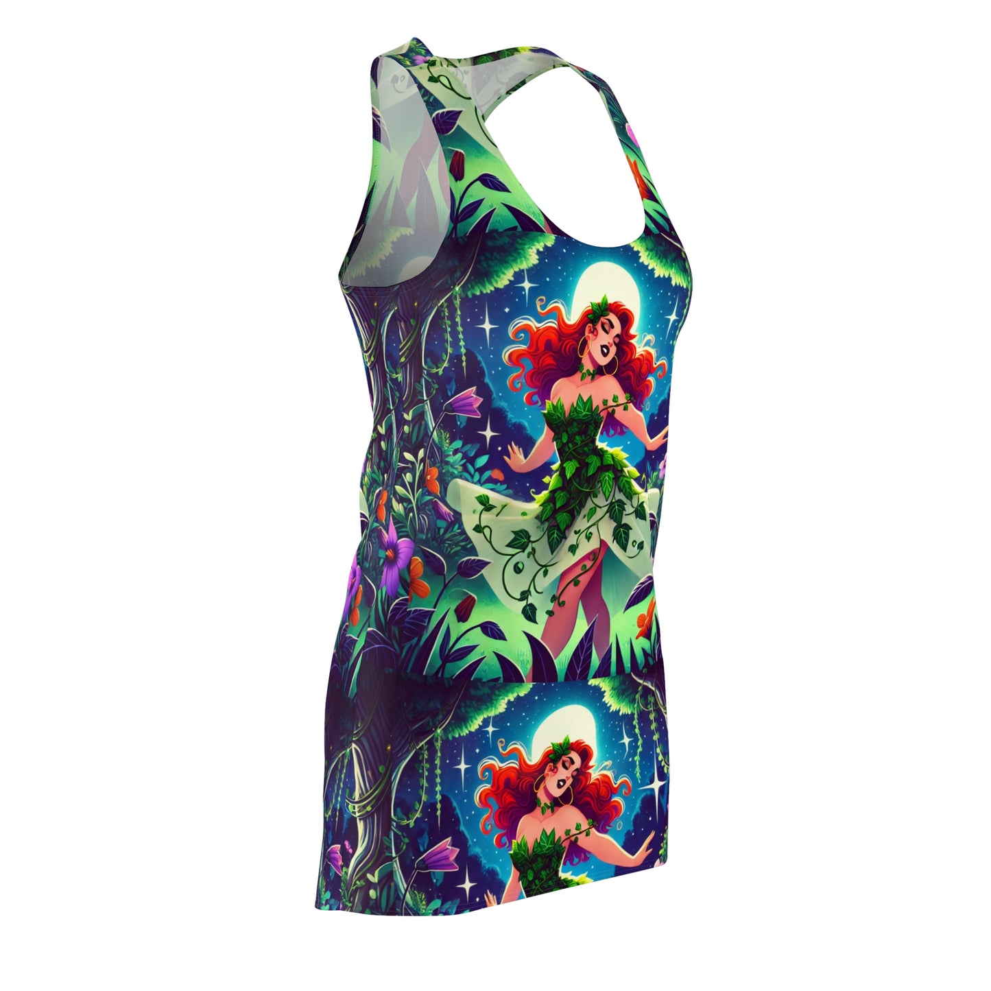 Women's Cut & Sew Racerback Dress (AOP)