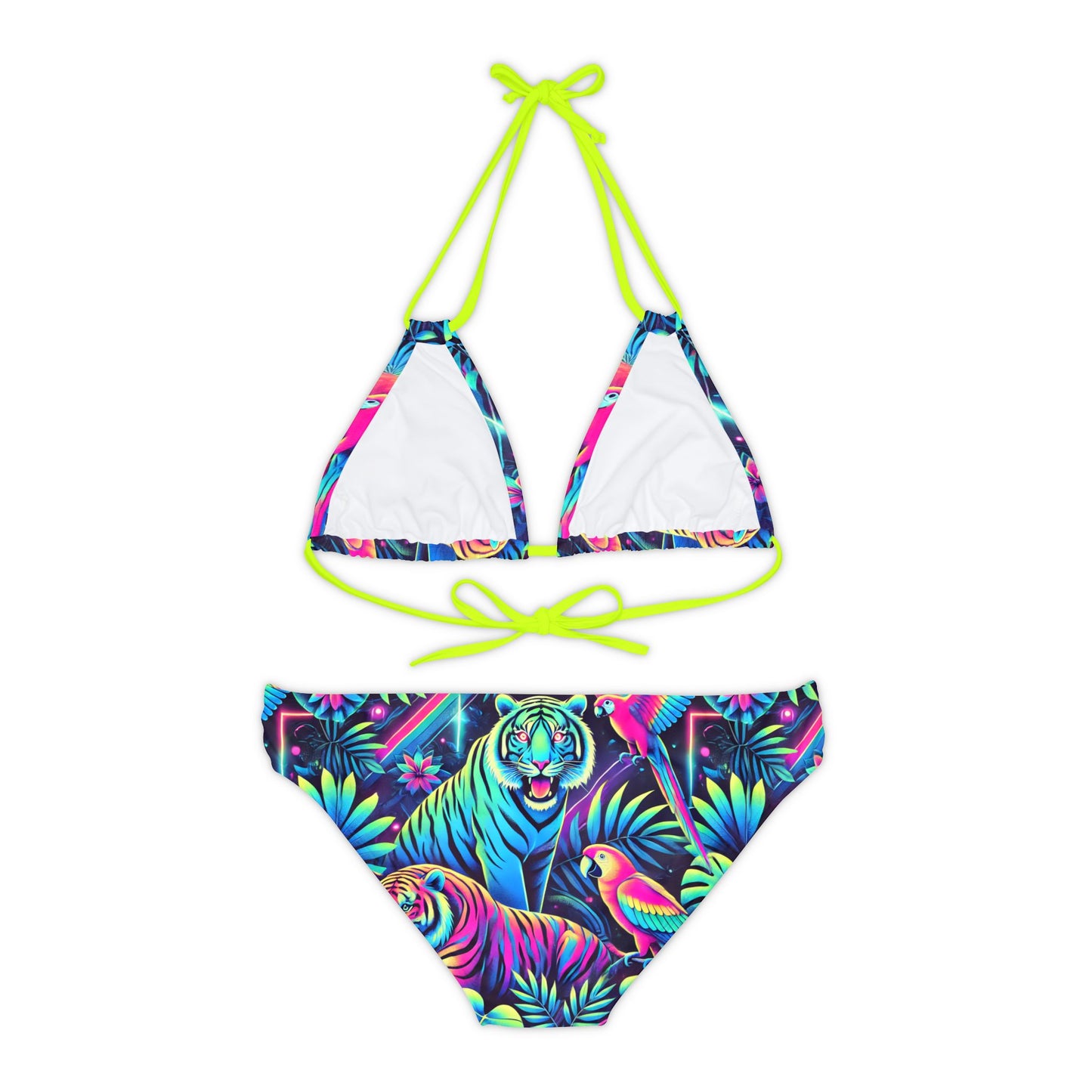 Strappy Bikini Set (AOP)