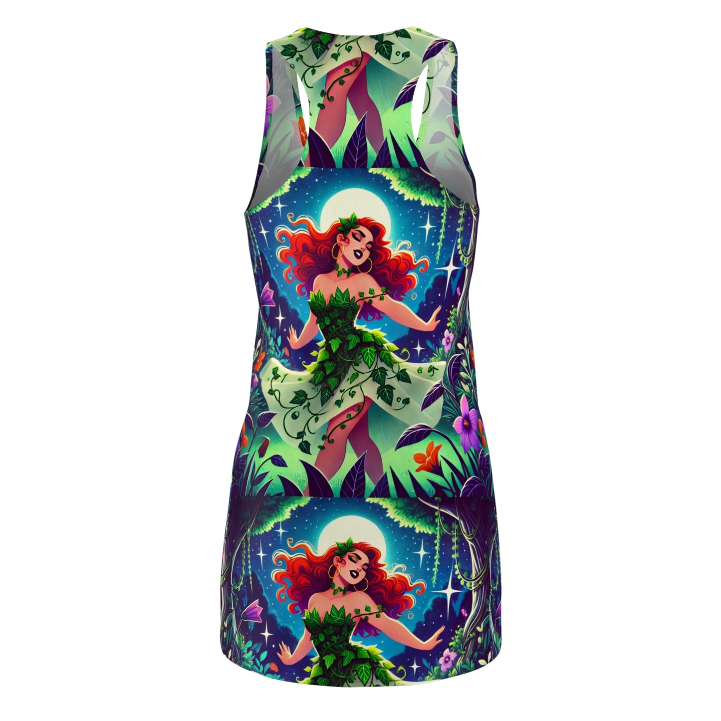 Women's Cut & Sew Racerback Dress (AOP)