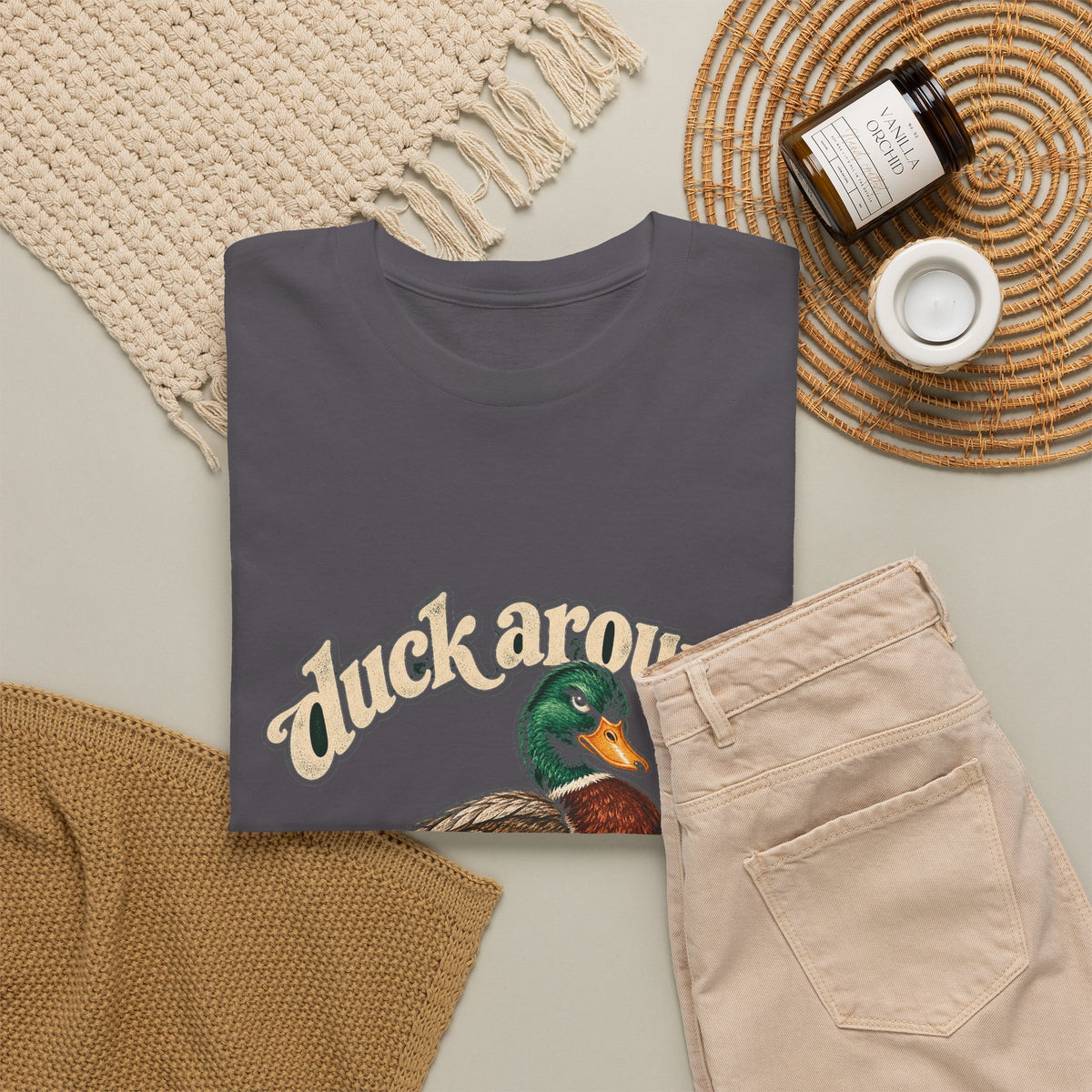 Duck Around and Find Out Tee Funny Mallard Duck FAFO Pun Shirt