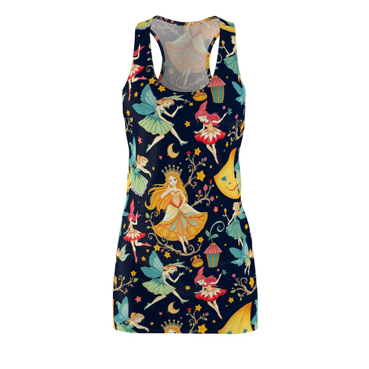 Women's Cut & Sew Racerback Dress (AOP)