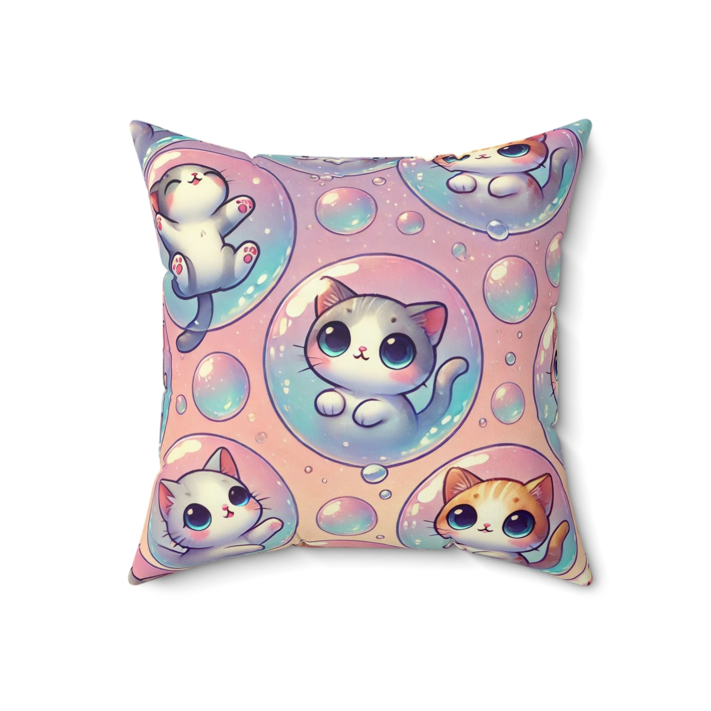 Spun Polyester Square Pillow