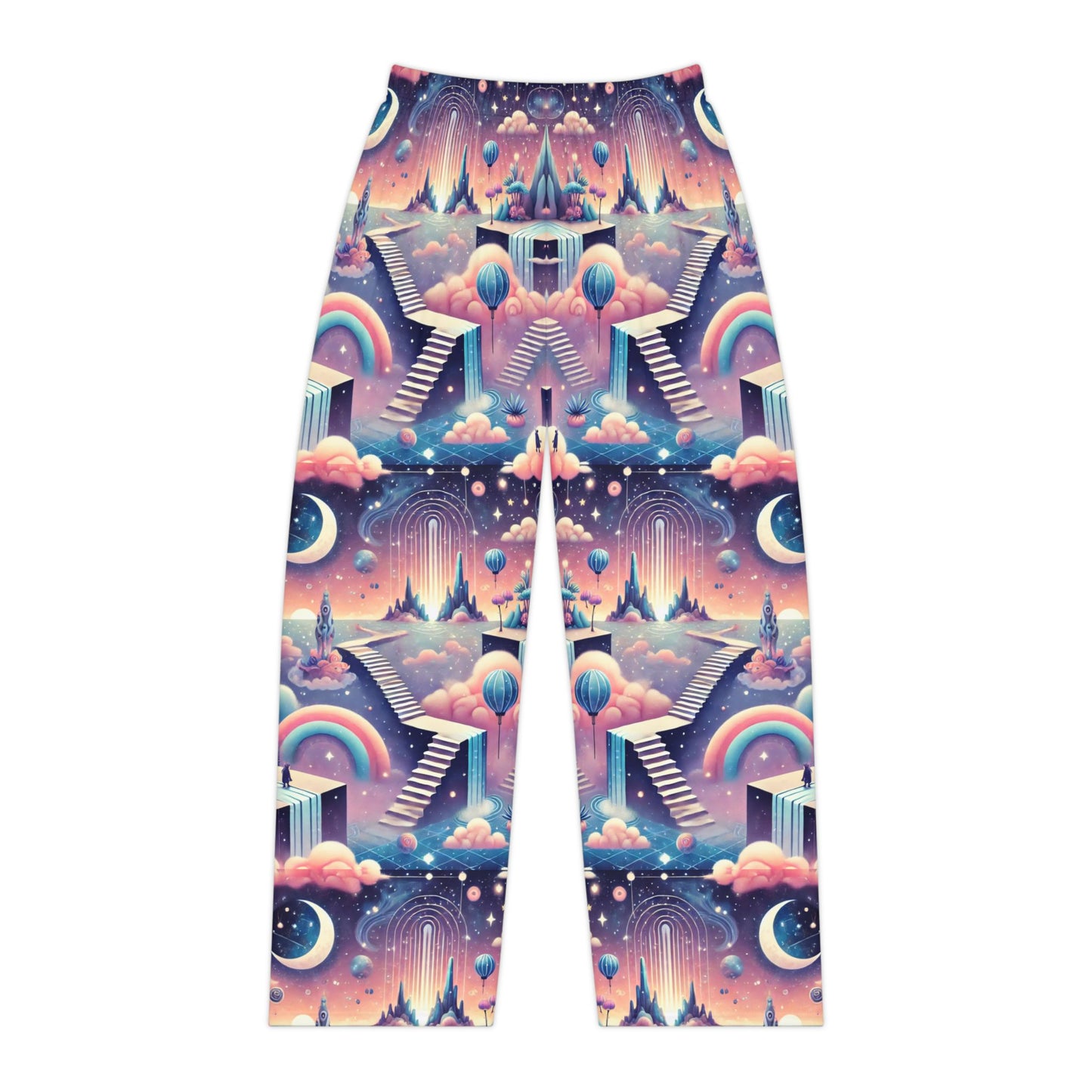 Surreal Dreamscape Women's Pajama Pants - Abstract Lounge Sleepwear, Comfy Nightwear, Artistic Pyjama Bottoms, Whimsical Loungewear, Unique