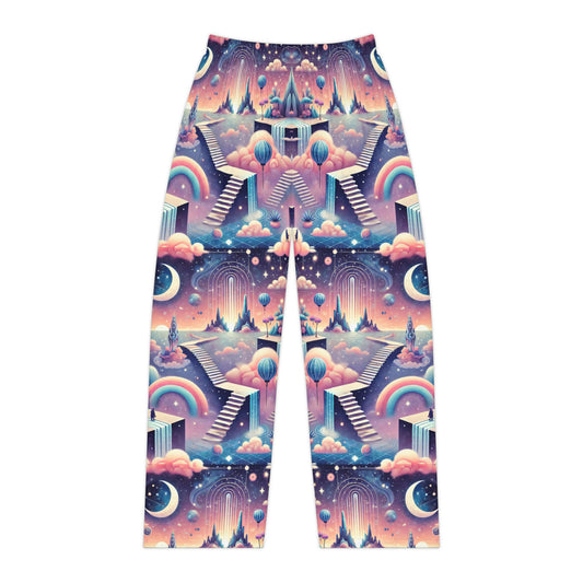 Surreal Dreamscape Women's Pajama Pants - Abstract Lounge Sleepwear, Comfy Nightwear, Artistic Pyjama Bottoms, Whimsical Loungewear, Unique