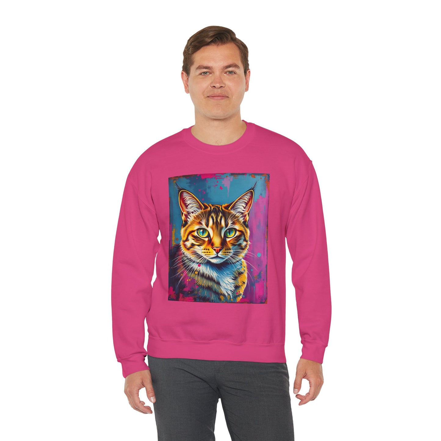 Cat Painting Sweatshirt