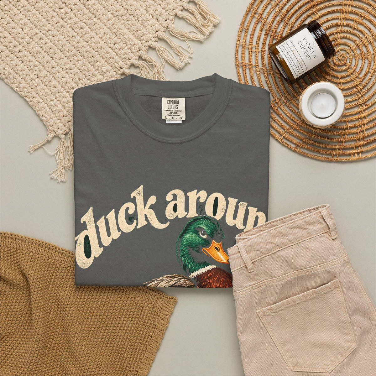 Duck Around and Find Out Tee Funny Mallard Duck FAFO Pun Shirt