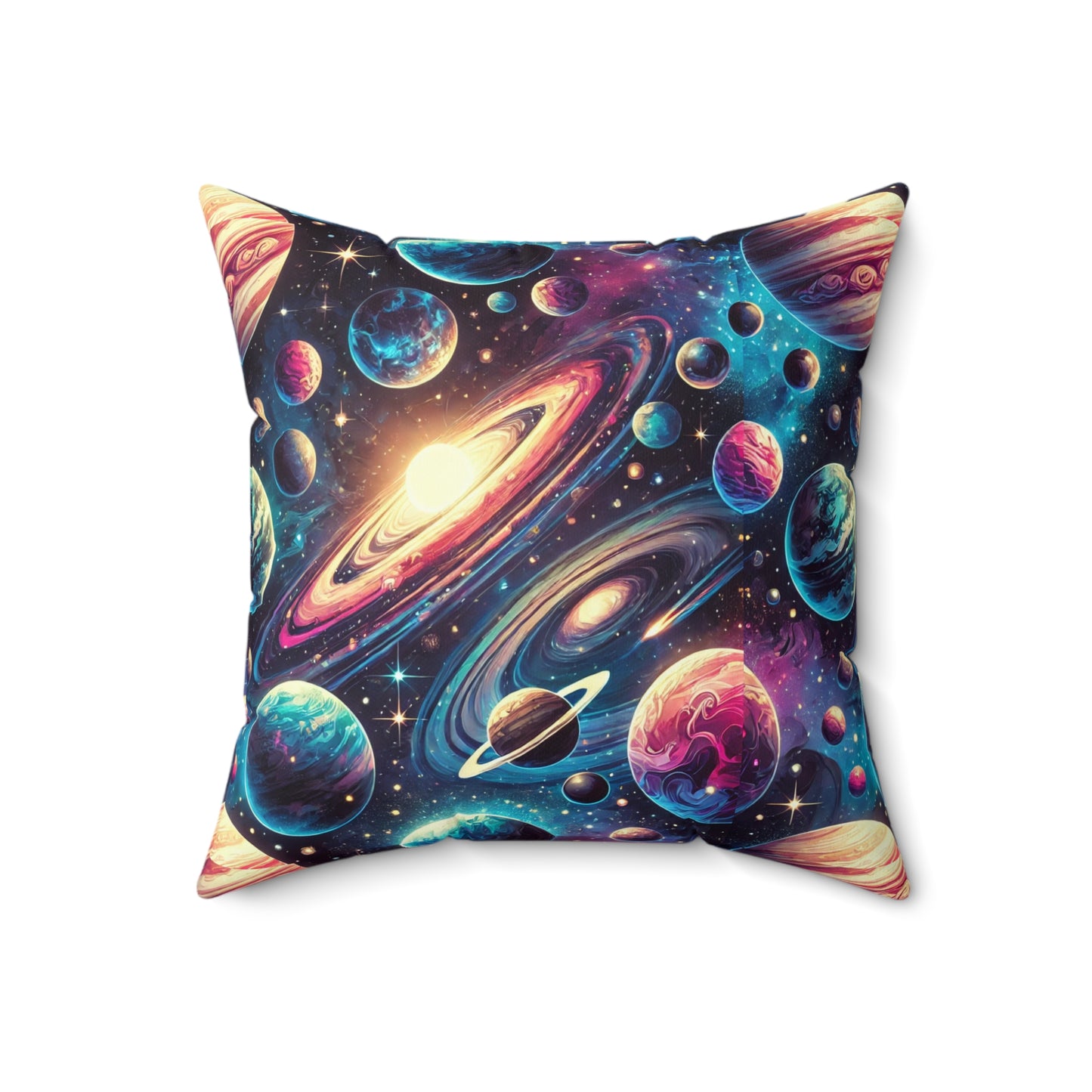 Spun Polyester Square Pillow