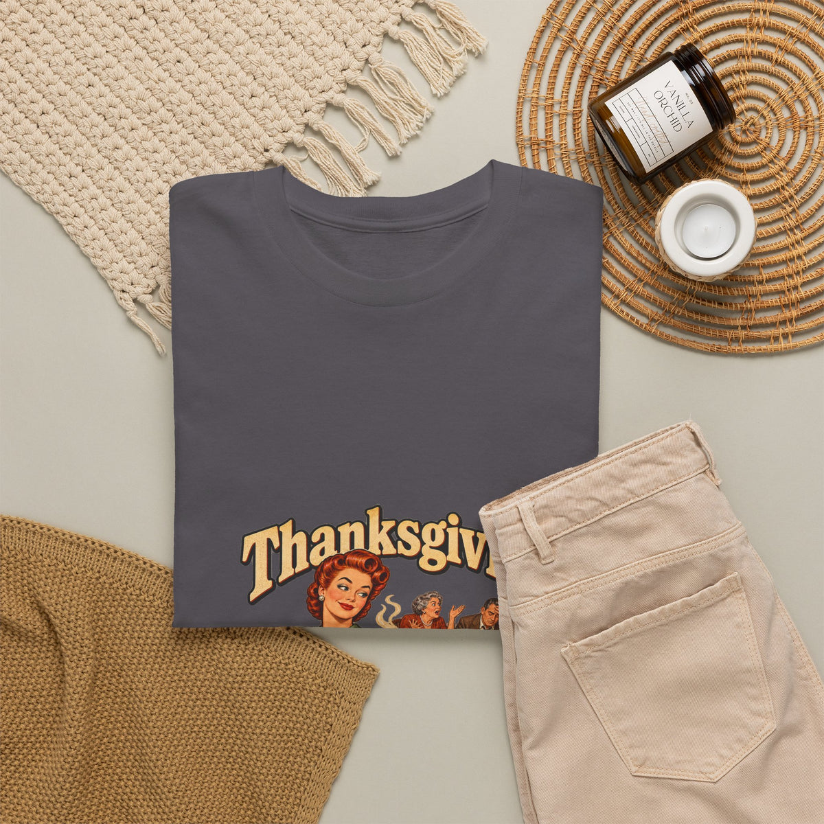Thanksgiving Family Dysfunction Since 1863 Funny Tee Retro Housewife Turkey Vintage Holiday Dinner Shirt