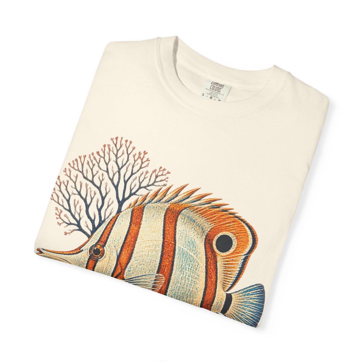 Copperband Butterflyfish Reef Tee Coral Reef Saltwater Aquarium Tropical Fish Shirt
