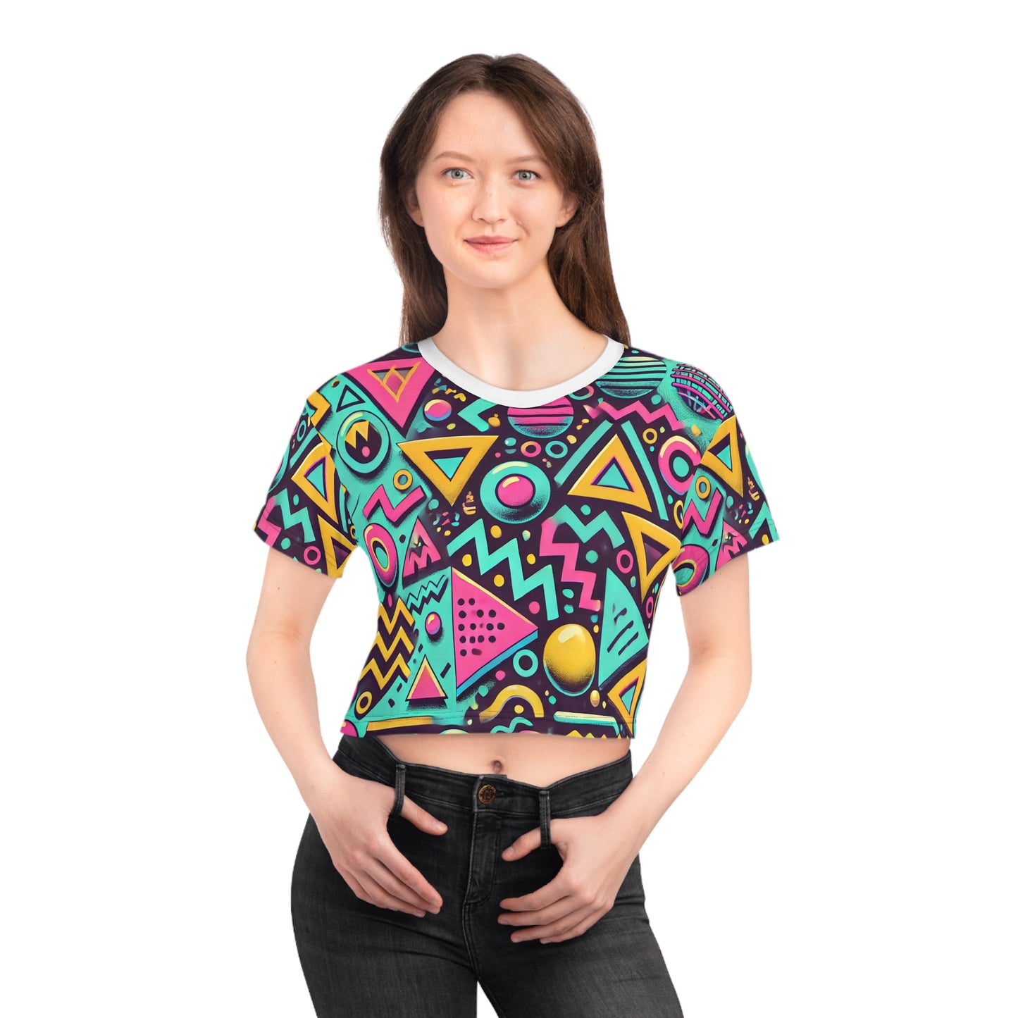 Crop Tee (AOP)